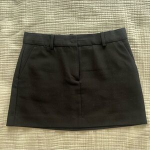 Mango Black Mini Skirt